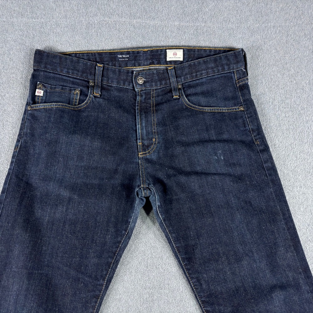 AG Adriano Goldschmied Jeans Mens 36x32 Selvedge Denim Tellis Modern Slim